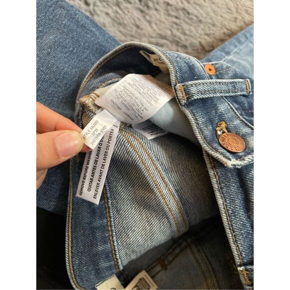 New madewell mid rise classic straight‎ jeans size 27 - Picture 8 of 9